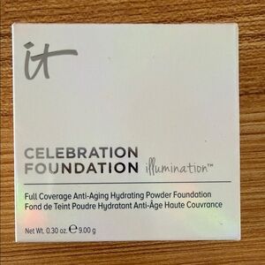 it cosmetics Celebration Foundation Illumination - White and Silver Box